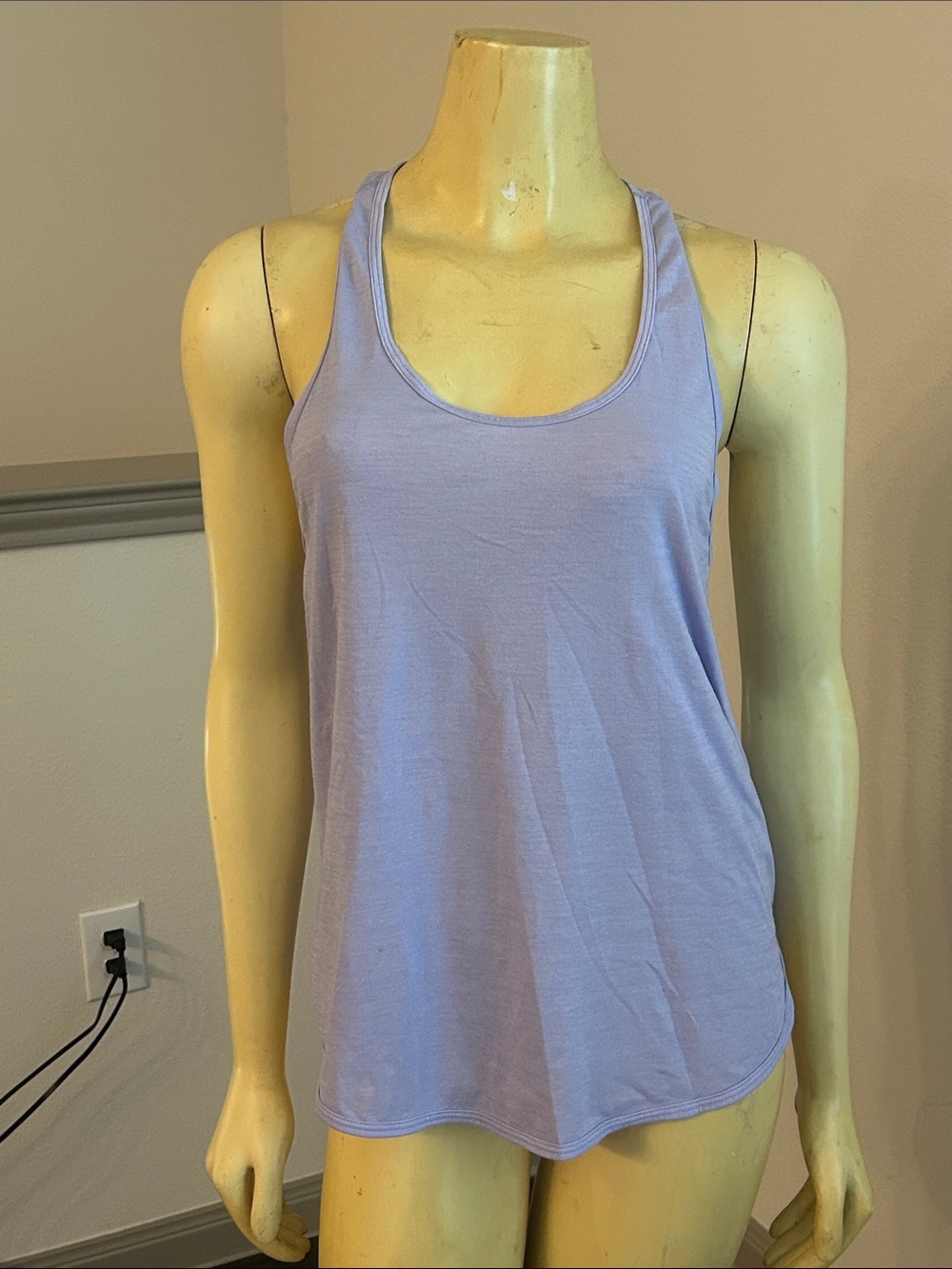 lululemon athletica Lavender Racerback Tank Top size 8